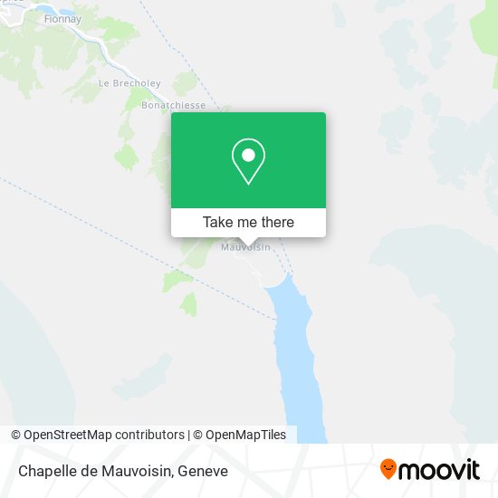 Chapelle de Mauvoisin map