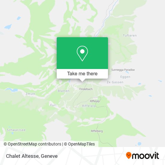 Chalet Altesse map