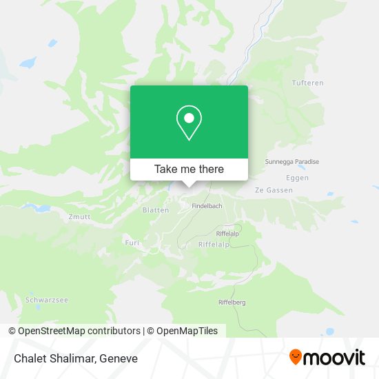 Chalet Shalimar map