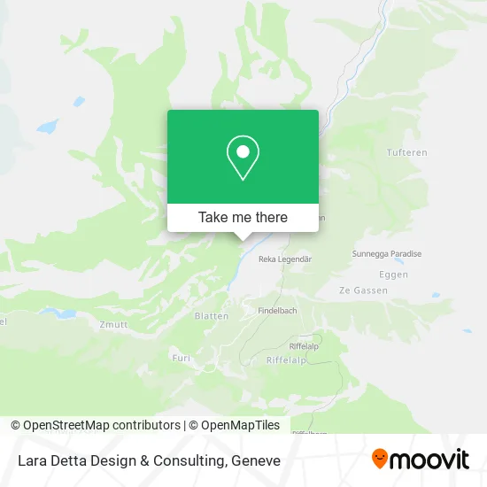 Lara Detta Design & Consulting map