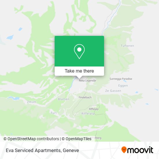 Eva Serviced Apartments map