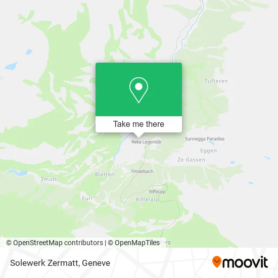 Solewerk Zermatt map