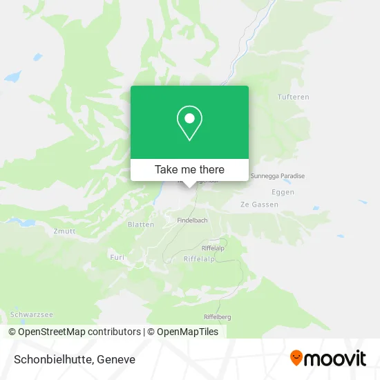 Schonbielhutte map