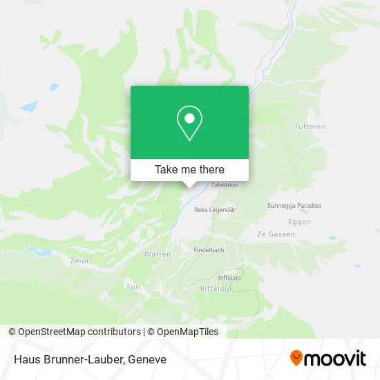Haus Brunner-Lauber map