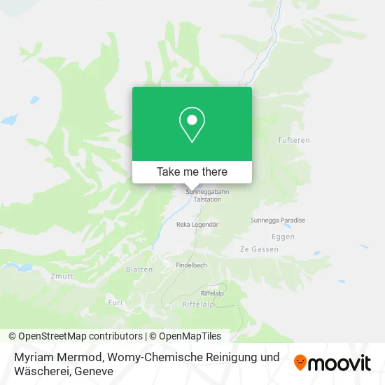 Myriam Mermod, Womy-Chemische Reinigung und Wäscherei map