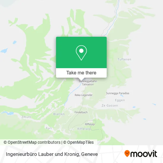 Ingenieurbüro Lauber und Kronig map