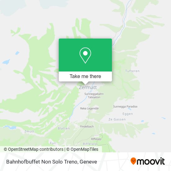 Bahnhofbuffet Non Solo Treno map