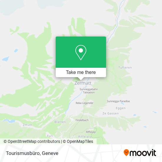 Tourismusbüro map