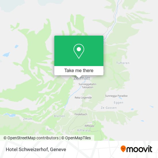 Hotel Schweizerhof map