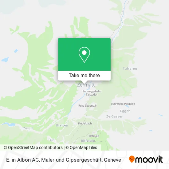 E. in-Albon AG, Maler-und Gipsergeschäft map