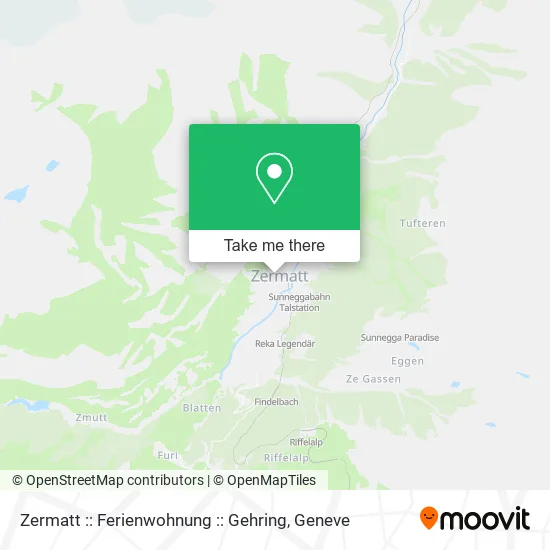 Zermatt :: Ferienwohnung :: Gehring map