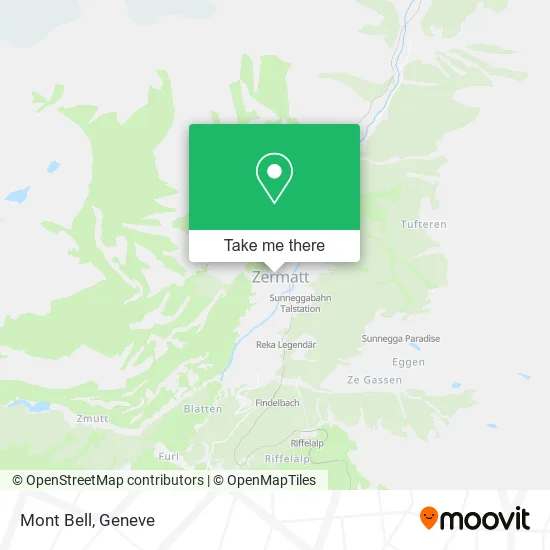 Mont Bell map