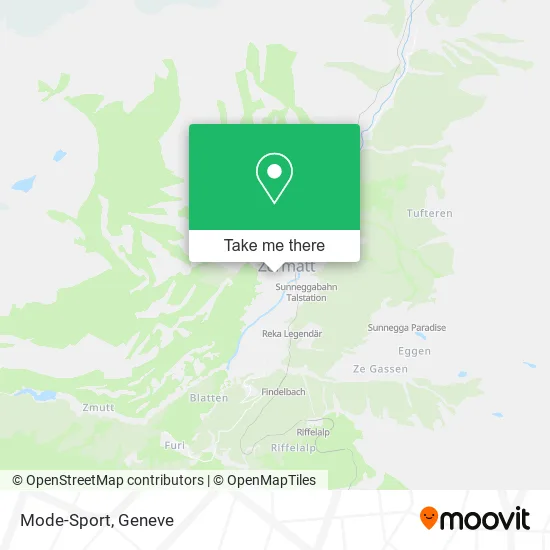 Mode-Sport map