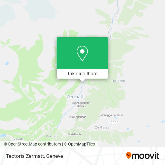 Tectoris Zermatt map