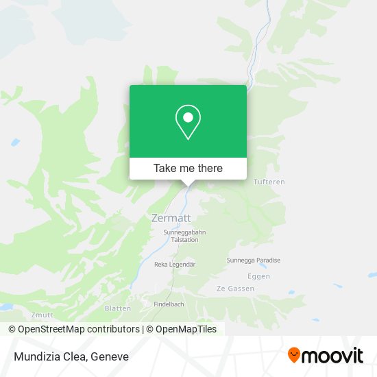 Mundizia Clea map