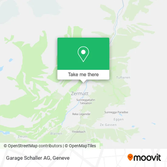Garage Schaller AG map