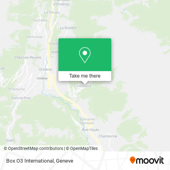 Box O3 International map