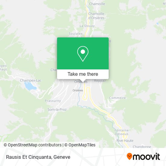 Rausis Et Cinquanta map