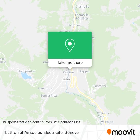 Lattion et Associés Electricité map