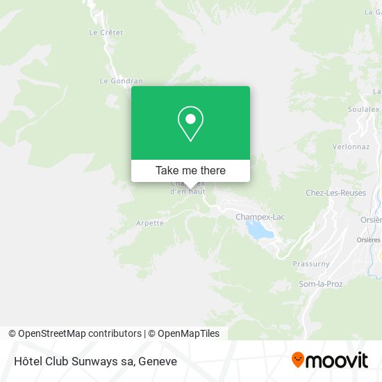 Hôtel Club Sunways sa map