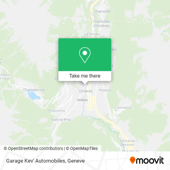 Garage Kev' Automobiles map