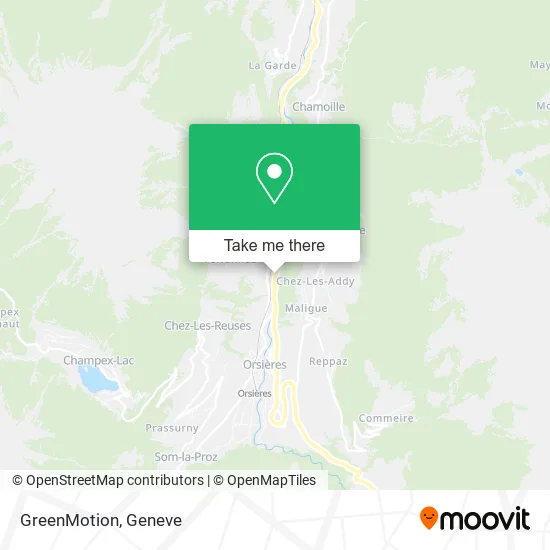 GreenMotion map