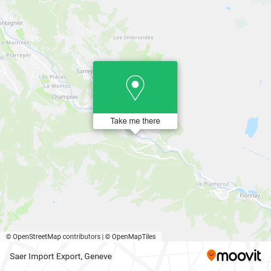 Saer Import Export map