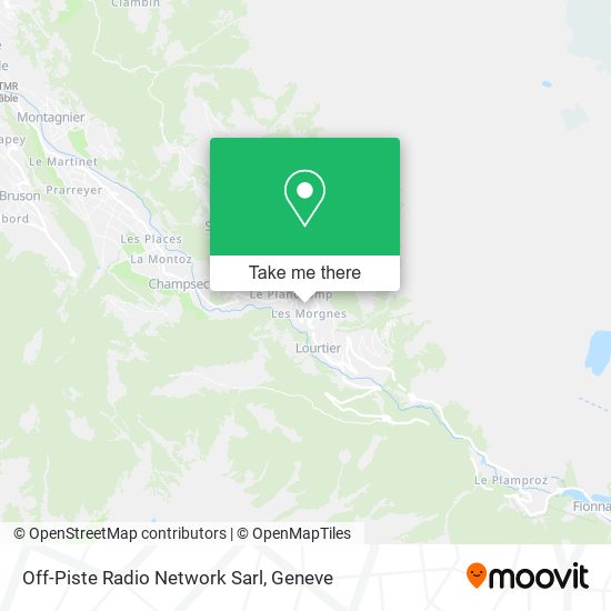 Off-Piste Radio Network Sarl map