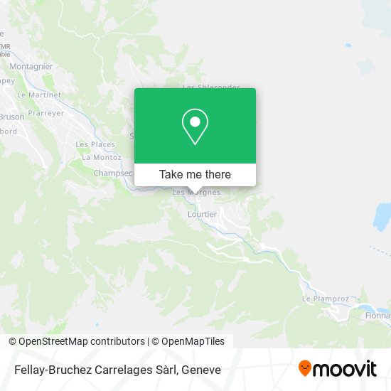 Fellay-Bruchez Carrelages Sàrl map