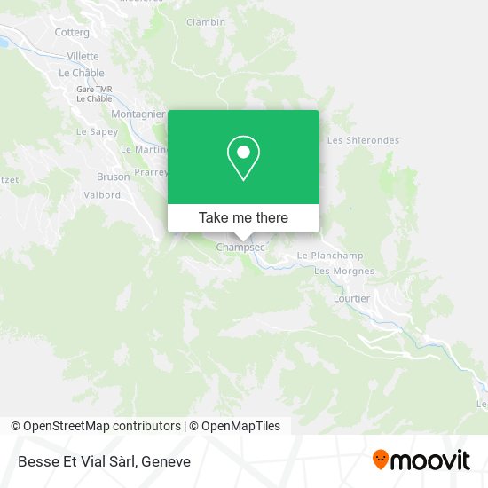 Besse Et Vial Sàrl map