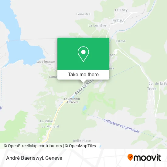 André Baeriswyl map