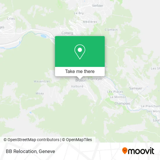 BB Relocation map