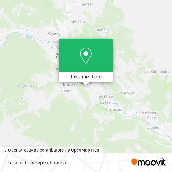 Parallel Concepts map