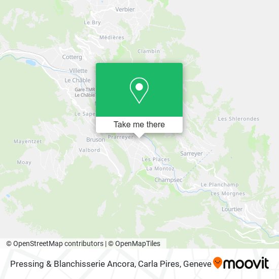 Pressing & Blanchisserie Ancora, Carla Pires map