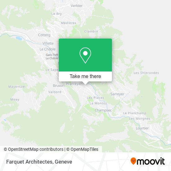 Farquet Architectes map