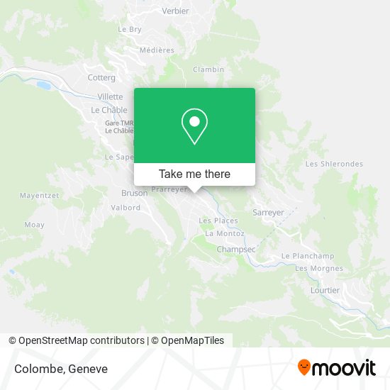 Colombe map