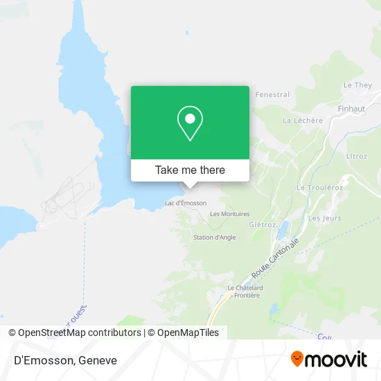 D'Emosson map