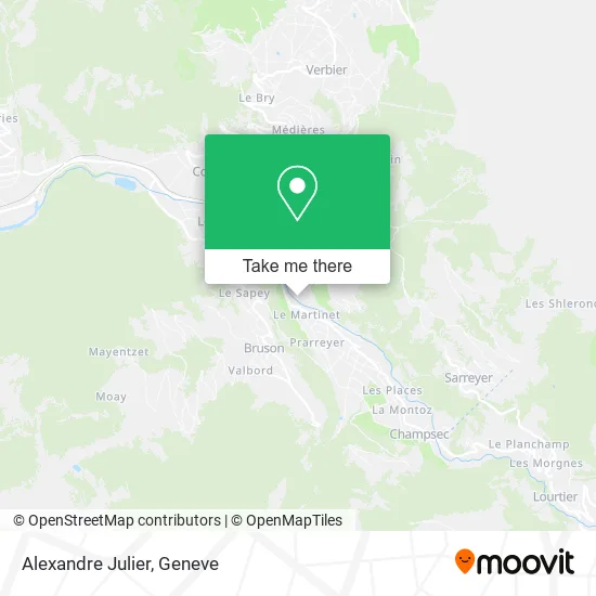 Alexandre Julier map