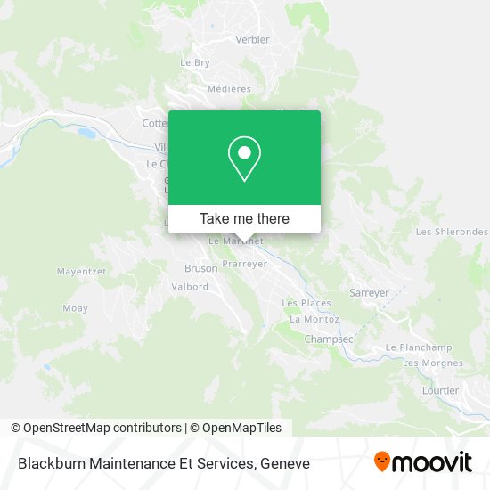 Blackburn Maintenance Et Services map