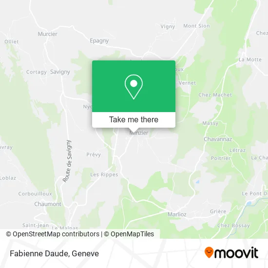 Fabienne Daude map