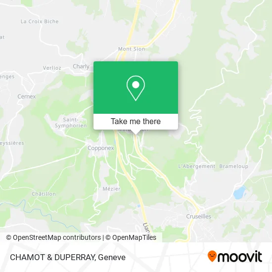 CHAMOT & DUPERRAY map