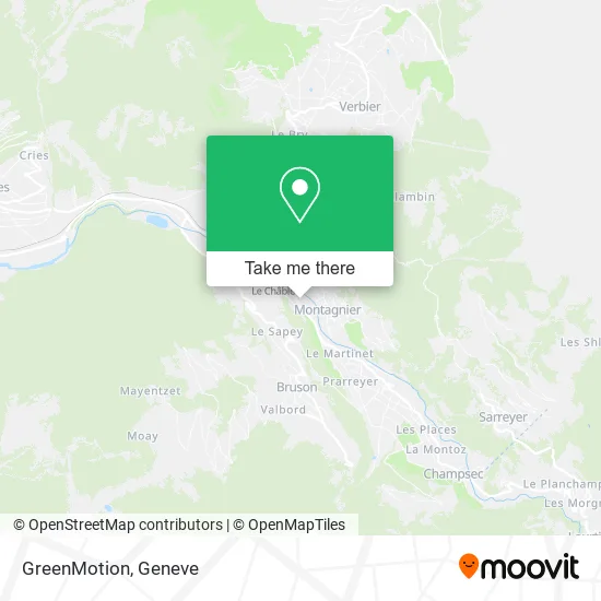 GreenMotion map