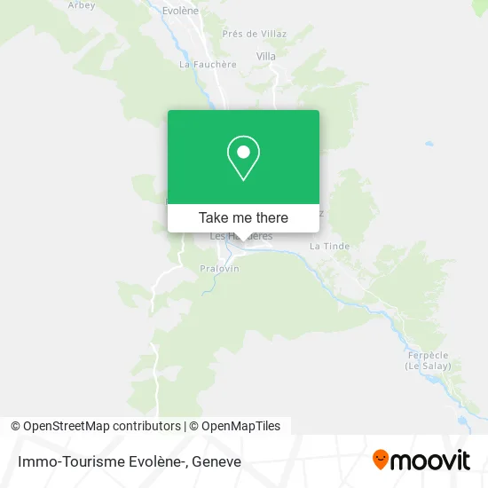 Immo-Tourisme Evolène- plan