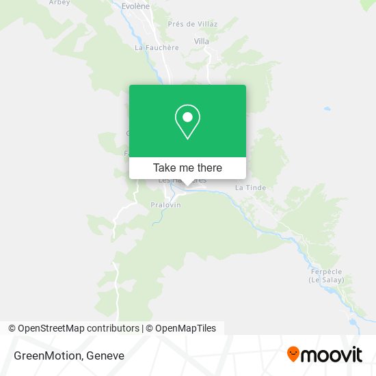 GreenMotion map