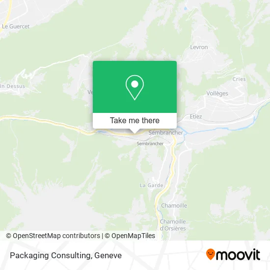 Packaging Consulting map