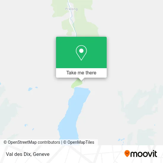 Val des Dix map