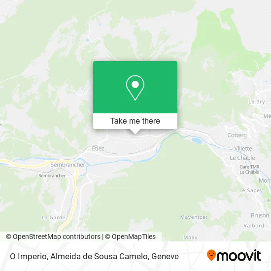 O Imperio, Almeida de Sousa Camelo map