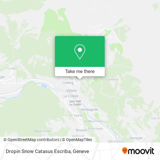 Dropin Snow Catasus Escriba map