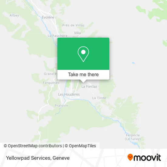 Yellowpad Services map