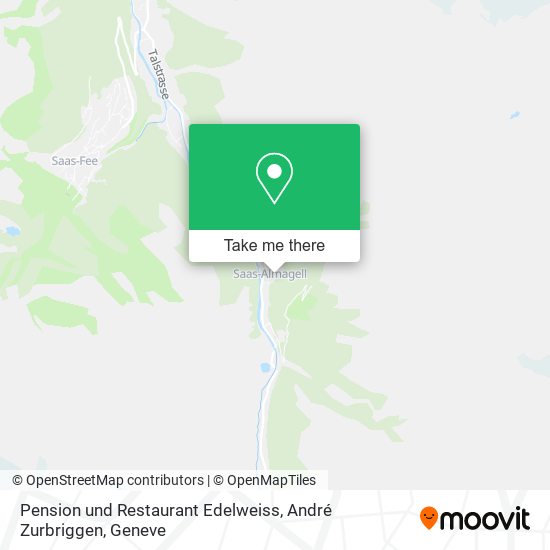 Pension und Restaurant Edelweiss, André Zurbriggen map